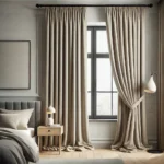 Draperie de Catifea Elite Blackout 100% Crem-Bej