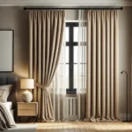 Draperie de Catifea Elite Blackout 100% Bej