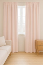 Draperie de Catifea Elite Blackout 100% Roz Prafuit