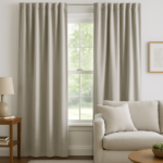 Draperie de Catifea Elite Blackout 100% Gri Perlat