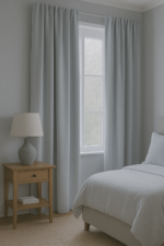 Draperie de Catifea Elite Blackout 100% Gri Glacial - imagine 2