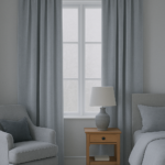 Draperie de Catifea Elite Blackout 100% Gri Glacial