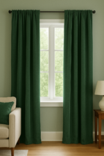 Draperie de Catifea Elite Blackout 100% Verde