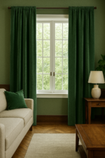 Draperie de Catifea Elite Blackout 100% Verde - imagine 2