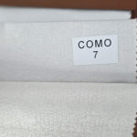 Draperie Lucioasa  de Textura Groasa  Blackout 100% Alb Perlat - imagine 2