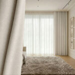 Draperie de Textura Groasa 100% Blackout Lazio  Crem