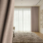 Draperie de Textura 100% Blackout Lazio  Bej
