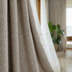 Draperie Cu Textura de In  Blackout 100% Sao Paulo Maro - imagine 2