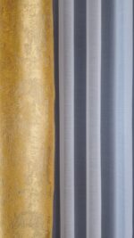 Draperie de Textura Nisip Turcesc Galben - imagine 4
