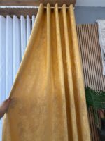 Draperie de Textura Nisip Turcesc Galben - imagine 3