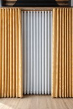 Draperie de Textura Nisip Turcesc Galben