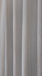 Perdea Ivory cu Textura Jaquard de Bumbac - imagine 4