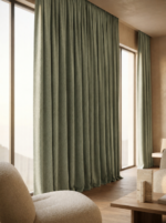 Draperie cu Textura Petek Kaki Deschis 14202