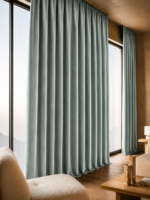 Draperie cu Textura Verde Menta 14202
