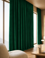Draperie cu Textura Verde  14202