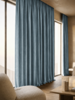 Draperie cu Textura Petek Baby Blue 14202