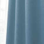 Draperie cu Textura Bleu 14202 - imagine 2