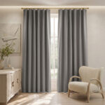 Draperie cu Textura Gri Silver 14202