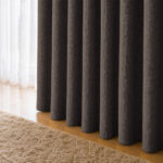 Draperie cu Textura Safari Gri Inchis 3758 - imagine 2