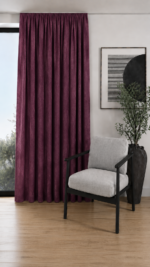 Draperie cu Textura Safari Lila 3762