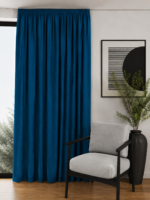 Draperie cu Textura Safari Turcoaz Inchis 3782