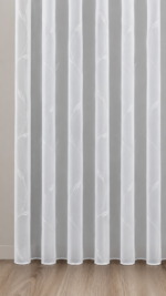 Perdea  Opaca Crem cu Broderie BRD-6821-09/11