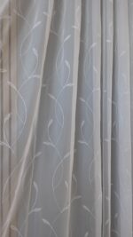 Perdea  Opaca Crem cu Broderie BRD-6821-09/11 - imagine 4