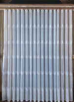 Perdea  cu  Broderie  Eleganta Alba 80877 - imagine 2