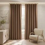 Draperie cu Textura Petek Bej -Cappuccino 3756