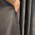 Draperie Uni Soft Negru - imagine 4