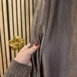 Draperie Lucioasa Asia Uni Blackout 90% Maro - imagine 3