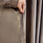 Draperie Lucioasa Asia Uni Blackout 90% Maro - imagine 4