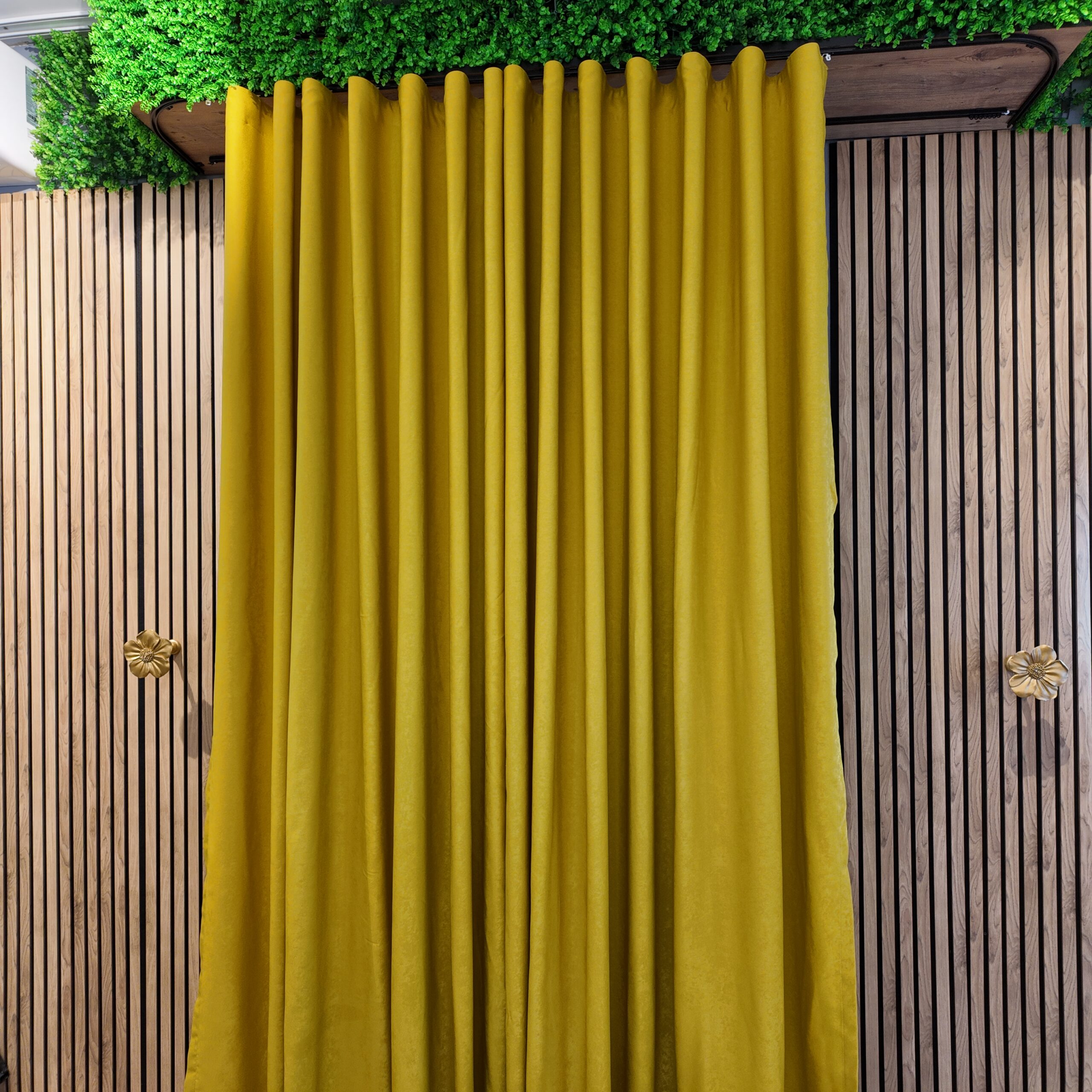 default Draperie Uni Soft Galben - imagine 1