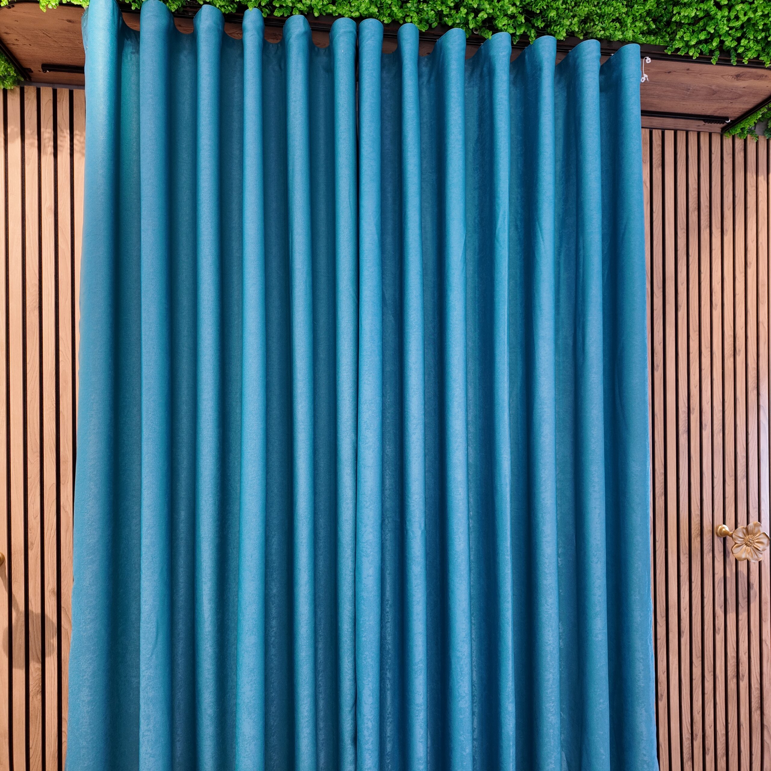 default Draperie Uni Soft Albastru - imagine 1