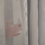 Perdea Cristal  cu  Broderie  Alb cu Model  40419F/9603 - imagine 2