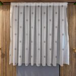 Perdea Cristal Crem/Maro  cu Model 40444f/9607 - imagine 4