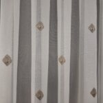 Perdea Cristal Crem/Maro  cu Model 40444f/9607 - imagine 2