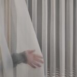Perdea Cristal Aselya Alba cu Dungi 006/17101 - imagine 3