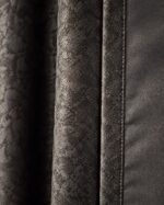 Draperie Lucioasa Asia Uni Blackout 90% Negru - imagine 3